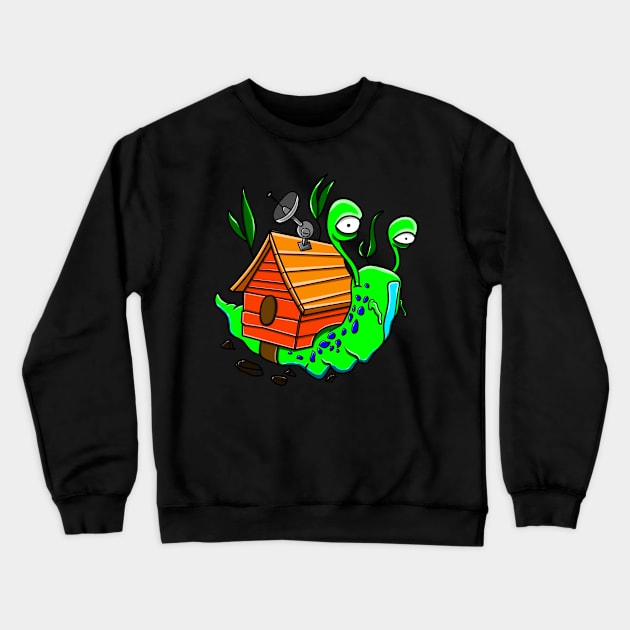 Homie snail Crewneck Sweatshirt by HamsterOver